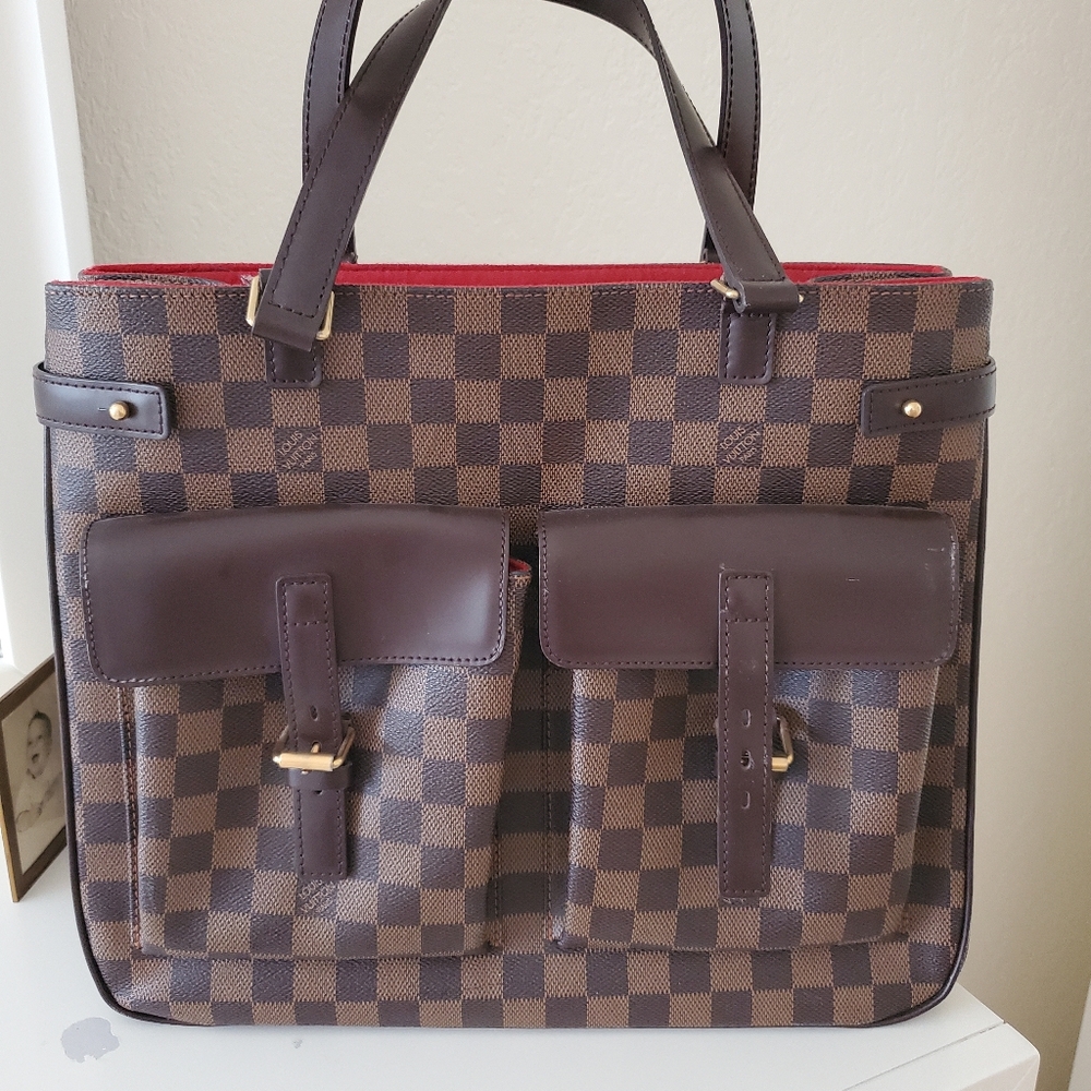 Louis Vuitton Brown Damier Ebene Briefcase
